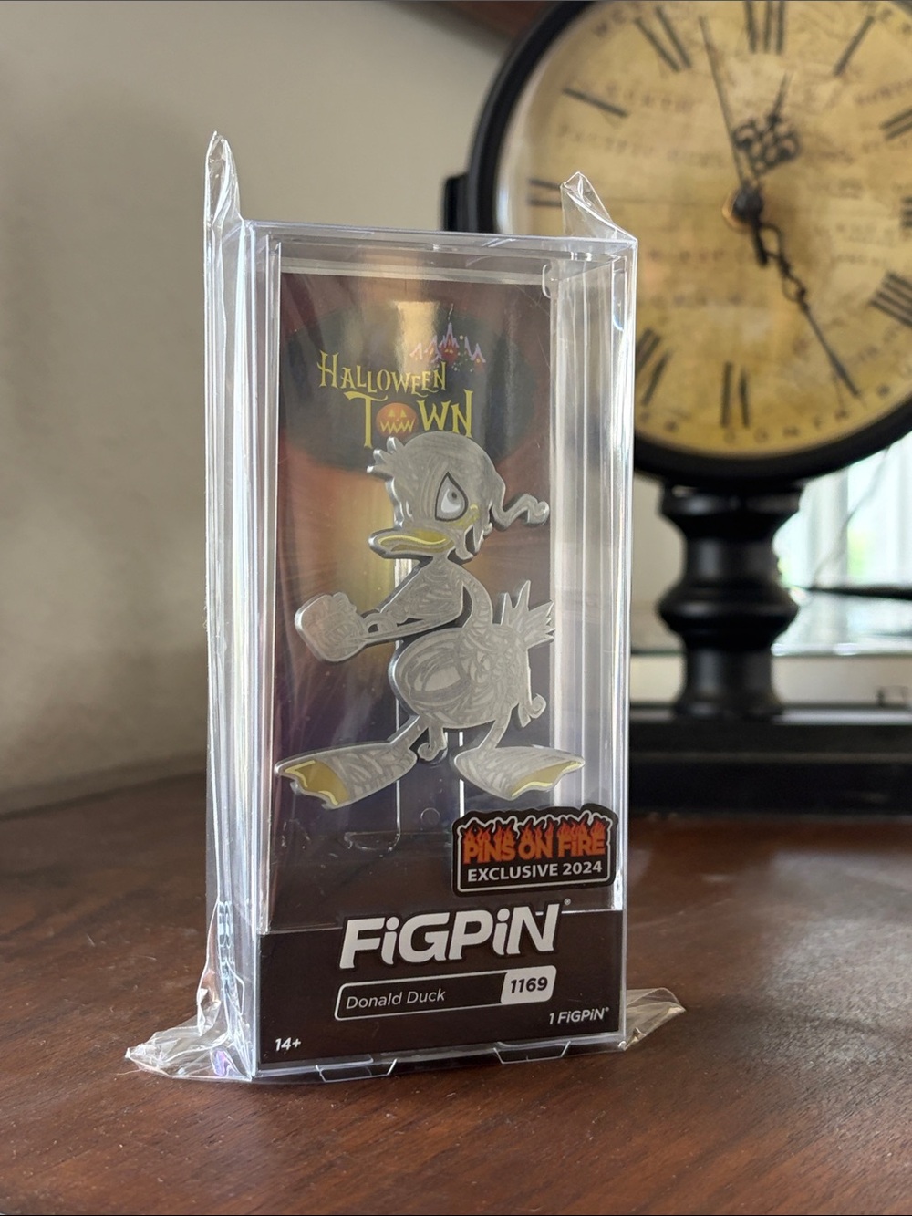 Disney FiGPiN Collectible Pin Packaging - Black & White